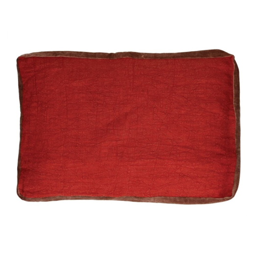 Pomax Coussins Alpha Borders : Coquelicot