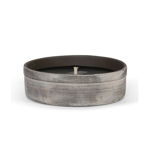 Dekocandle kaars tuin Terracotta Choco : D27H8CM