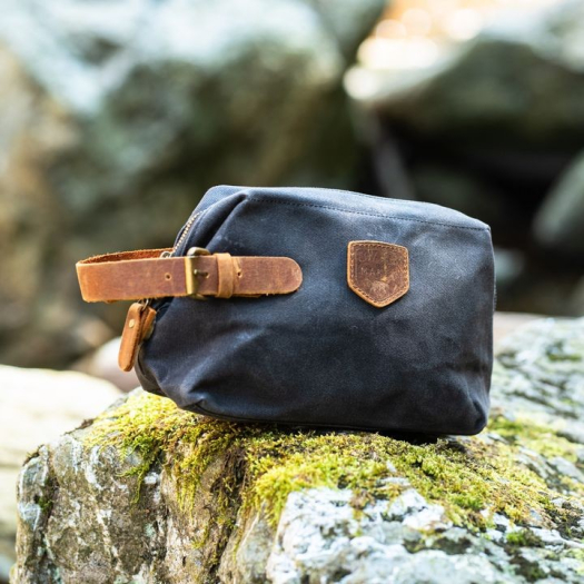 K2 trousse de toilette coton waxé