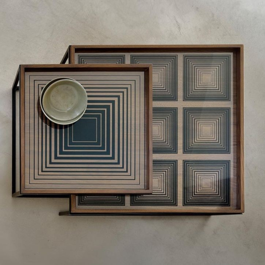 Glazen bladen voor salontafels 51X51CM