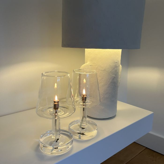 Lampe à huile salon