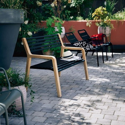Fermob Somerset : banc à dossier