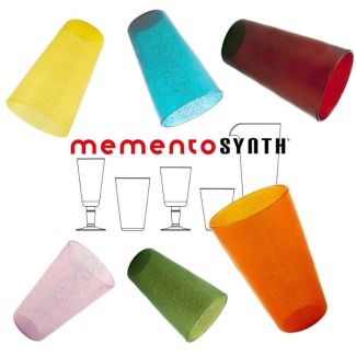 Memento Synth verre longdrink synthétique