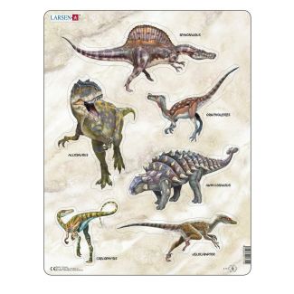 Puzzle 6 Dinosaures 30PCS