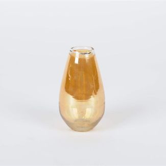 Rasteli Sunglow - grand vase en verre ambergold