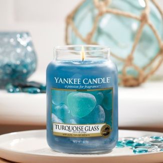 Yankee Candle Turquoise Glass