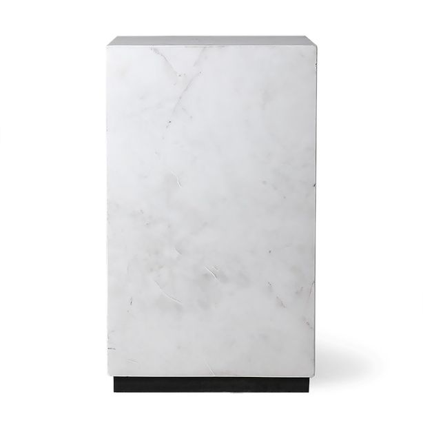 Block : Table basse carrée en marbre