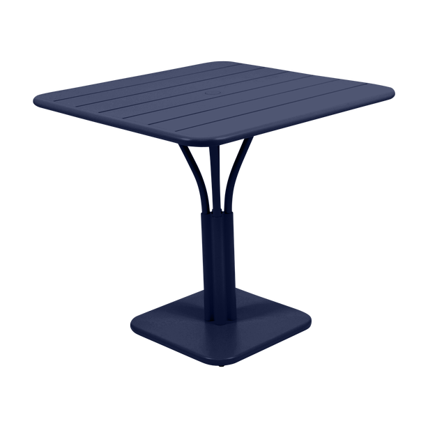 Fermob Luxembourg : table pied central 80x80cm