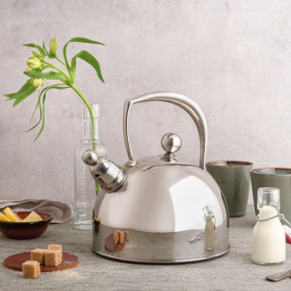 BEKA Suzy Bouilloire avec siffet Inox 2L