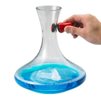 Brosse magnétique pour carafe