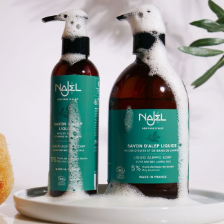 Najel Savon d’Alep liquide 5% Laurier BIO