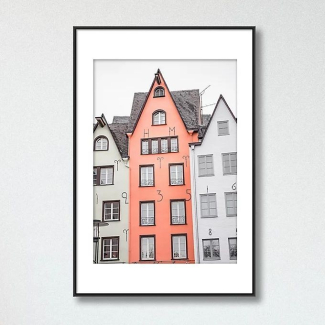 Cadre baguette aluminium noire