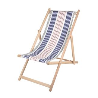 Artiga transat hêtre massif toile Sunbrella