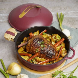 Cookut La Fabuleuse Poêle 8 en 1 Rouge