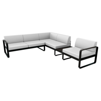 Fermob Bellevie: Composition 3B: Blanc Grisé