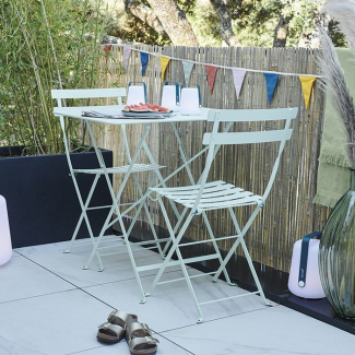 Fermob Bistro : Table pliante 77x57métal