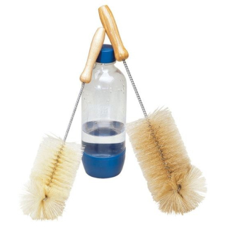 Goupillon gourde manche hêtre