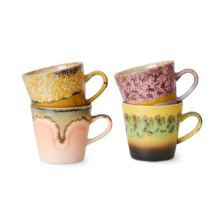 HKLiving Set de 4 tasses americano Radiant