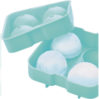 Moule à glaçons en forme de balle (2tailles)