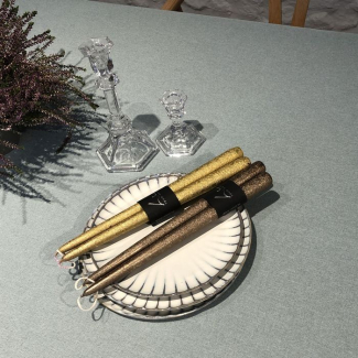 Nappe polyester effet chiné 150X250CM