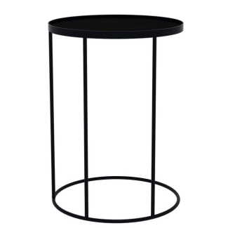 Table haute-bout de canapé pour plateaux D49CM