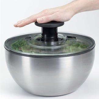 OXO Good Grips Essoreuse à salade en acier inoxydable
