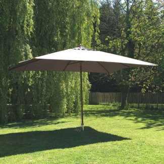 Parasol mât bois 300X400CM