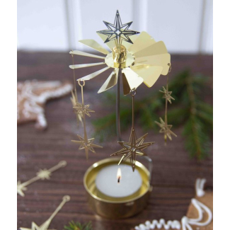 Pluto Design : Carrousel Etoile polaire Gold