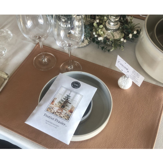 Plantaardig lederen placemat 45X30CM