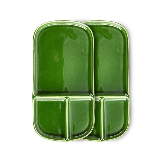 HKLiving Emeralds 2 platte 