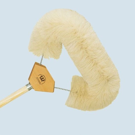 Tête de loup poils de chèvre