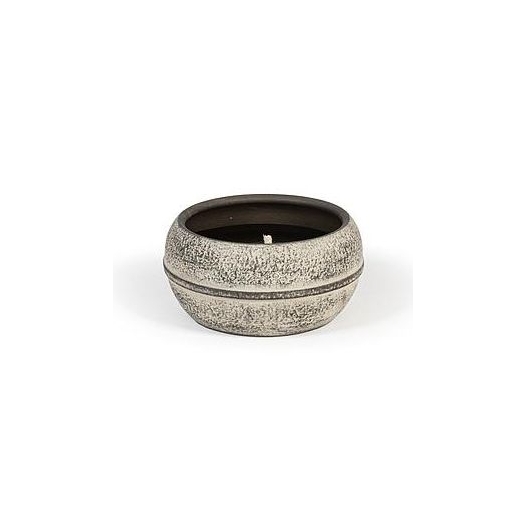 Dekocandle kaars tuin Terracotta Brown : D24H13CM