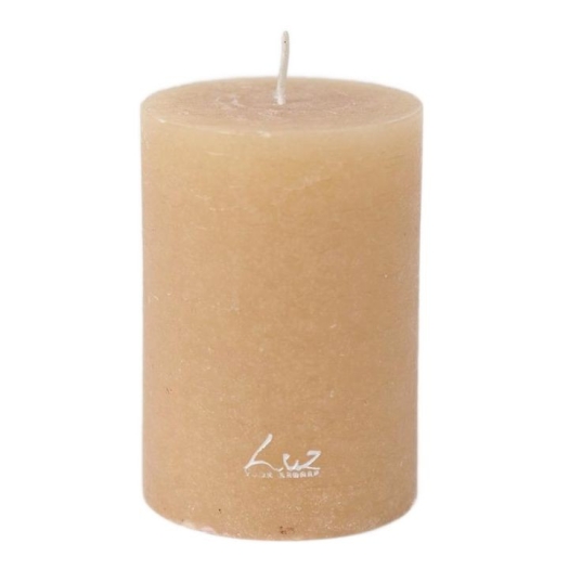 Bougie rustique cylindre D7H15CM