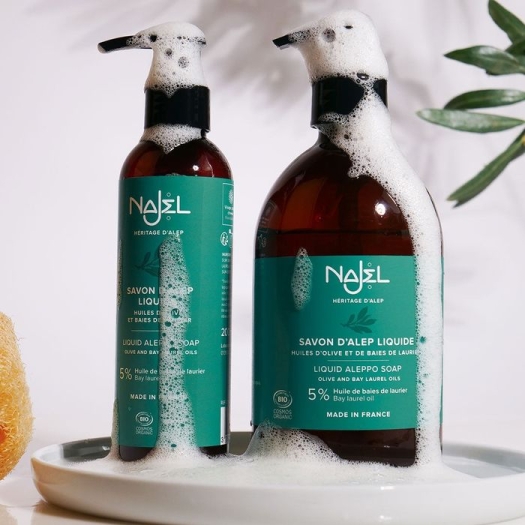 Najel Savon d’Alep liquide 5% Laurier BIO