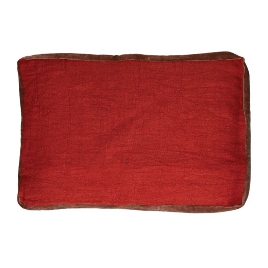 Pomax Coussins Alpha Borders : Coquelicot