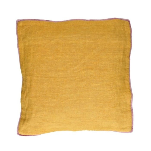 Pomax Coussins Alpha Opposites : Moutarde