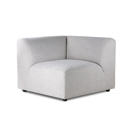 HK-Living Banken Jax-Bank Element Light Grey