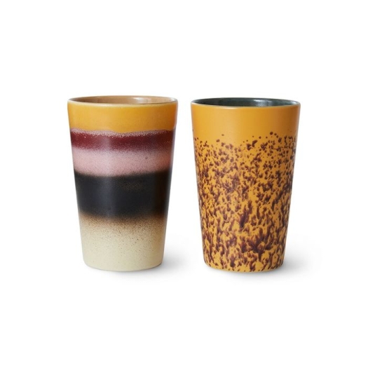 HKLiving Beach 2 mugs thé