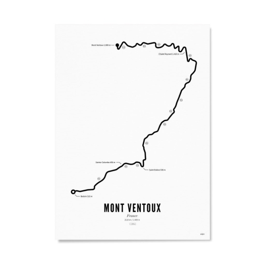 Mont Ventoux 30X40CM