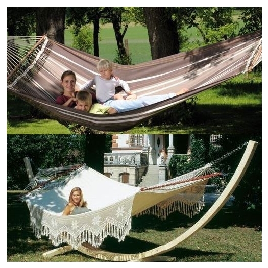 Palacio familie hangmat met spreidstokken katoen