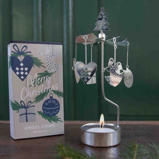 Pluto Design : theelicht Carousel Silver kerstdecoraties