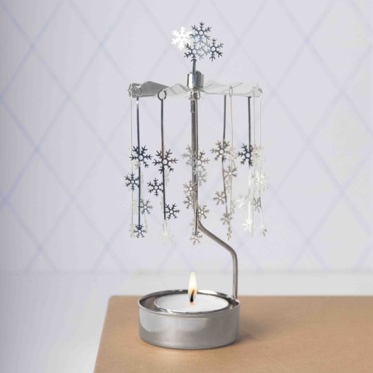 Pluto Design : theelicht Carousel Sneeuwkristallen