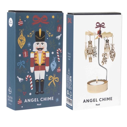 Pluto Design : theelicht Carousel Gold Christmas