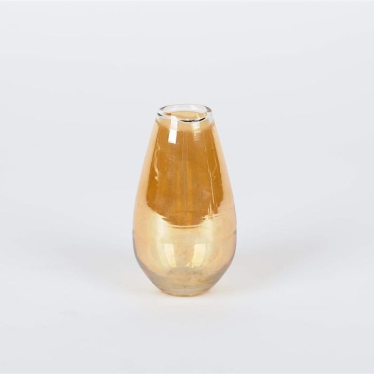 Rasteli Sunglow - grand vase en verre ambergold