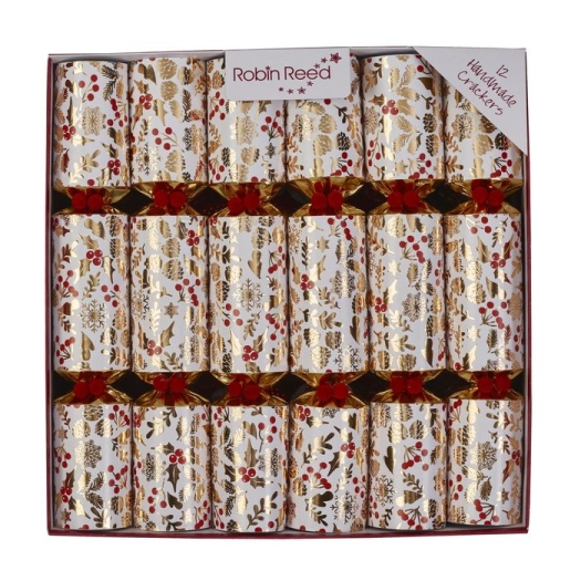Robin Reed Kerstmis Crackers Christmas Berry 12 stuks