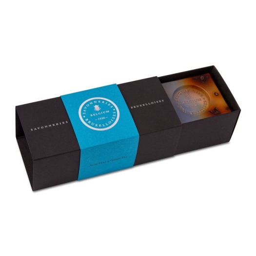 Savonneries Bruxelloises : Prestige Bar Aloe Green Tea 400GR