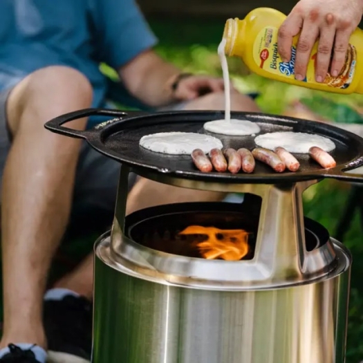 Solo Stove Yukon plancha fonte + adaptateur