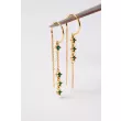 Image produit boucles d'oreilles Green Rialto MYA-BAY mises en scène