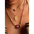 Image produit collier Code MYA-BAY mis en scène avec d'autres bijoux
