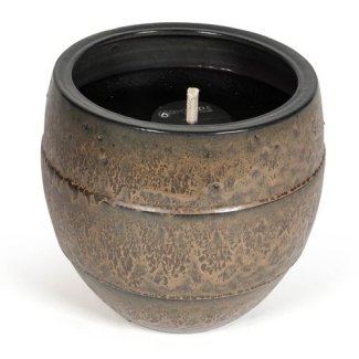 Dekocandle Bougie d'extérieur Choco brillant D25H23CM